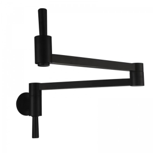 Holge Wall Mounted Pot Filler Kitchen Fauccet Matte Black