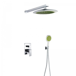 Rolya concealed shower faucet with handshower set