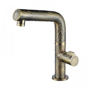 Roman Series Antique Bronze Bathroom Sink Faucets