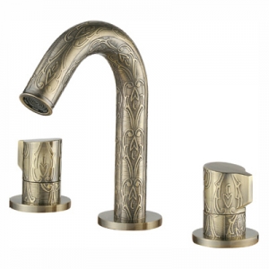 Roman Series Antique Bronze 8 Inch Widespread Faucets