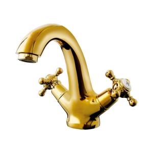 Garonne Series Twin Cross Handles Basin Faucets