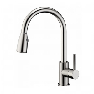 nickle brushed Sink Mixer kitchen faucet pull out