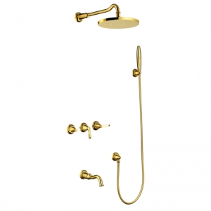 Solimoes Series In-Wall Mounted Bathroom Shower Sets