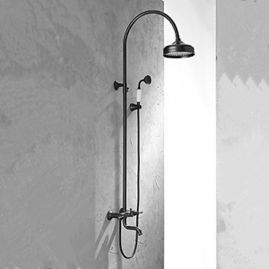 Missouri Series Oil Rubbed Bronze Exposed Bathroom Shower Set