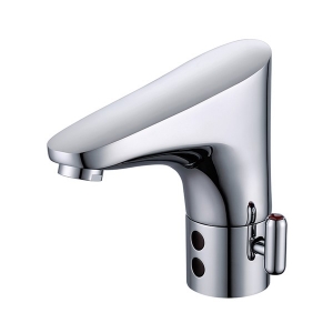 Rolya Infrared Sensor Faucet Automatic Hands Free Modern Hot & Cold Sink Tap 