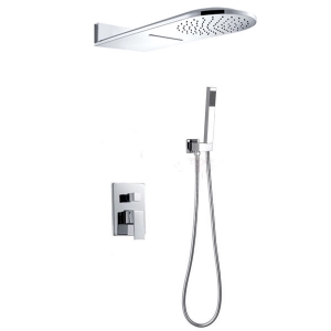 Compete to Fanshape  Rainfall Bathroom Shower Set