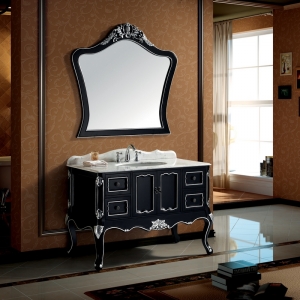 Espresso Traditional Bath Vanity Cabinet Set