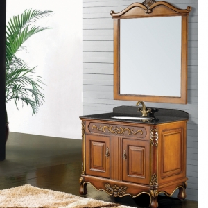 Classic Bathroom Cabinet Vanity Set