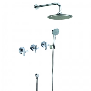 Rolya Plumbing Fixtures Bathroom Bath Mixer Taps Shower Faucet (8 inch Shower Head)