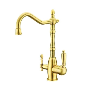 Dnepr Series Golden 3 Way Kitchen Faucets