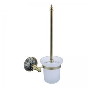 Roman Series Antique Bronze Toilet Brush Holder