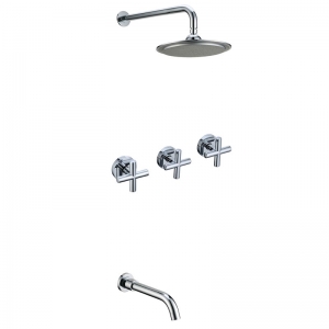 Rolya Concealed Bath & Shower Faucet in Chrome