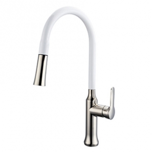 Rolya New Arrival White Painted Kitchen Faucet