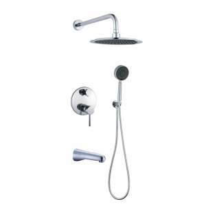 Rolya Concealed Bath & Shower Mixer Faucet Taps with tub spout