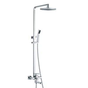 Square style bathroom shower