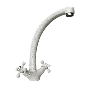 Rolya Granite Cream Beige Kitchen Sink Faucet Mixer Tap