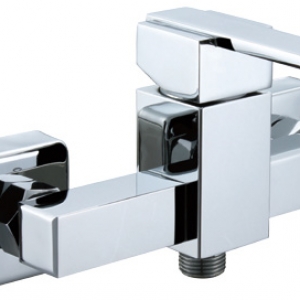 Brass Single Lever Wall Mounted Shower Mixer