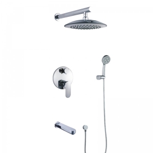 Rolya in wall mounted bath & shower mixer faucet taps