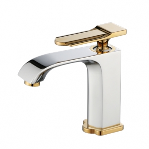 Holge New Arrival Golden&Chrome Bathroom Faucets
