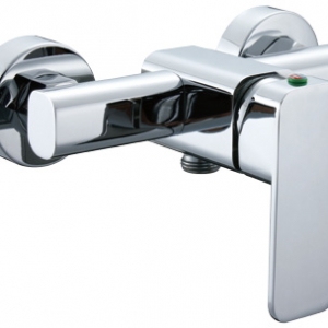 Brass Single Lever Shower Mixer Faucet Chromed