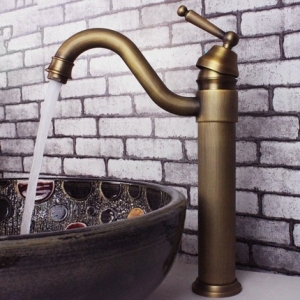 Bronze Vessel Sink Faucet