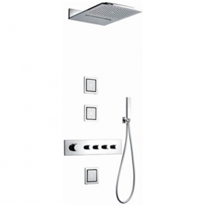 Rolya Compete to Hansgrohe Luxurious Thermostatic Bathroom Raindance Shower Faucet System