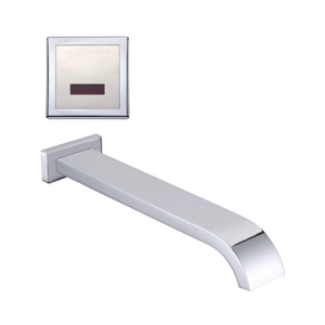 Rolya Wall Mounted Automatic Touch-Free Bathroom Faucets in Chrome