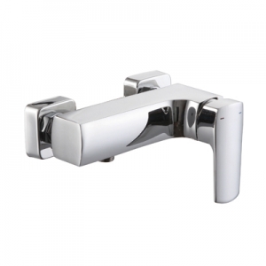 brass shower mixer faucet chrome