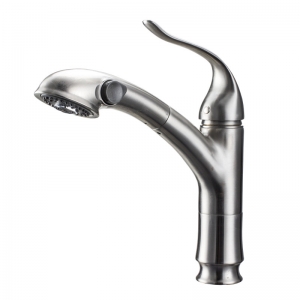 New Arrival Pull Out Kitchen Faucet --- Nickle Brushed / Chrome