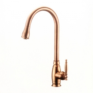 Rolya Gold Kitchen Faucet Pull Out 