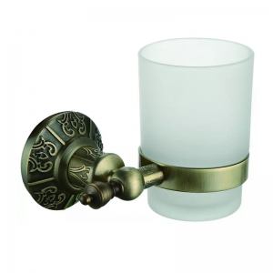 Roman Series Antique Bronze Single Cup & Tumbler Holder