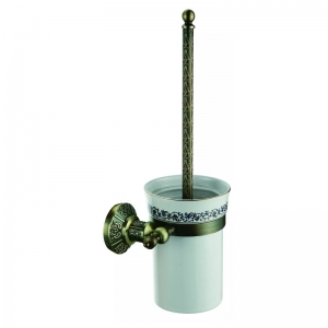 Roman Series Antique Bronze Toilet Brush Holder