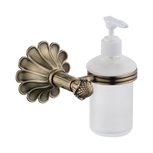 Sunflower Series Antique Brass Old Style Hand Soap Dispenser