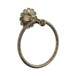Sunflower Series Antique Brass Old Style Towel Rings