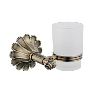 Sunflower Series Antique Brass Old Style Cup & Tumbler Holders