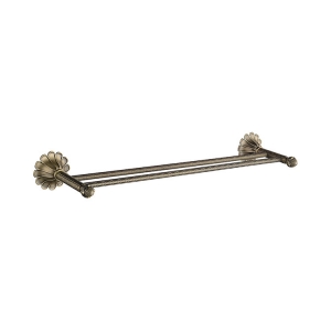 Sunflower Series Antique Brass Old Style Double Towel Bars