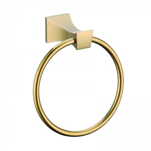 Connecticut Series Golden Towel Rings